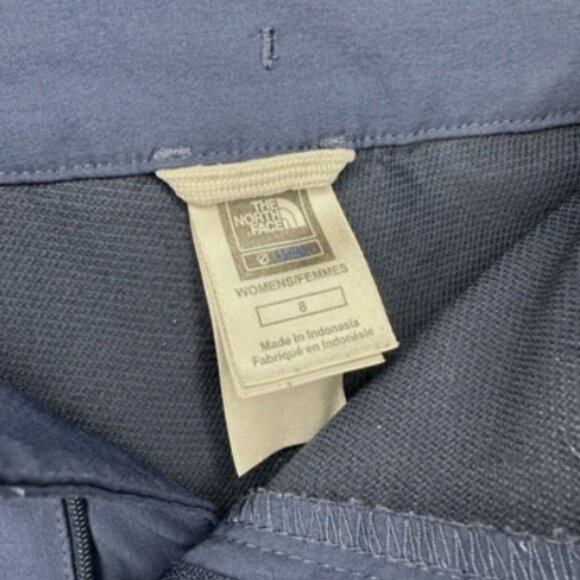 THE NORTH FACE Pants APEX Flight Series Women’s 8 Ski Hiking Soft Shell Blue - Picture 7 of 8